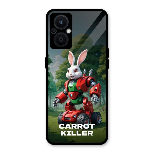 Carrot Killer Glass Back Case for Oppo F21s Pro 5G