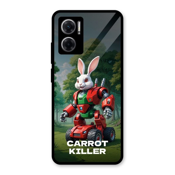 Carrot Killer Glass Back Case for Redmi 11 Prime 5G