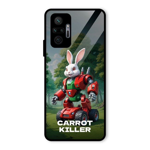 Carrot Killer Glass Back Case for Redmi Note 10 Pro Max