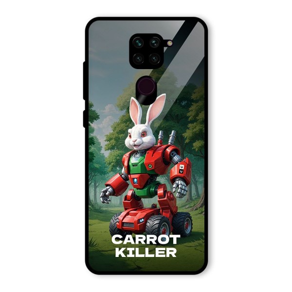 Carrot Killer Glass Back Case for Redmi Note 9