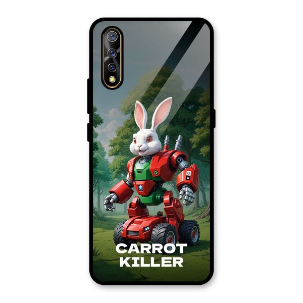 Carrot Killer Glass Back Case for Vivo S1