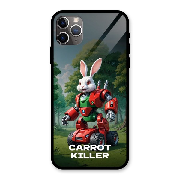 Carrot Killer Glass Back Case for iPhone 11 Pro Max