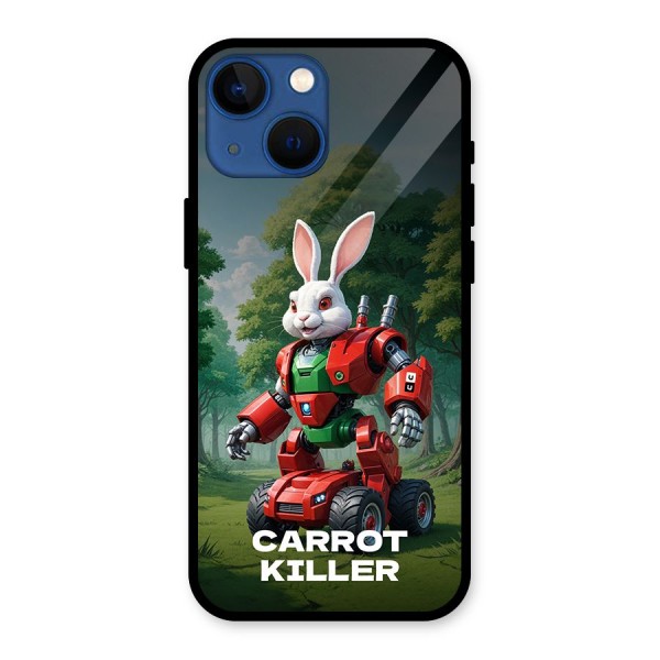 Carrot Killer Glass Back Case for iPhone 13 Mini