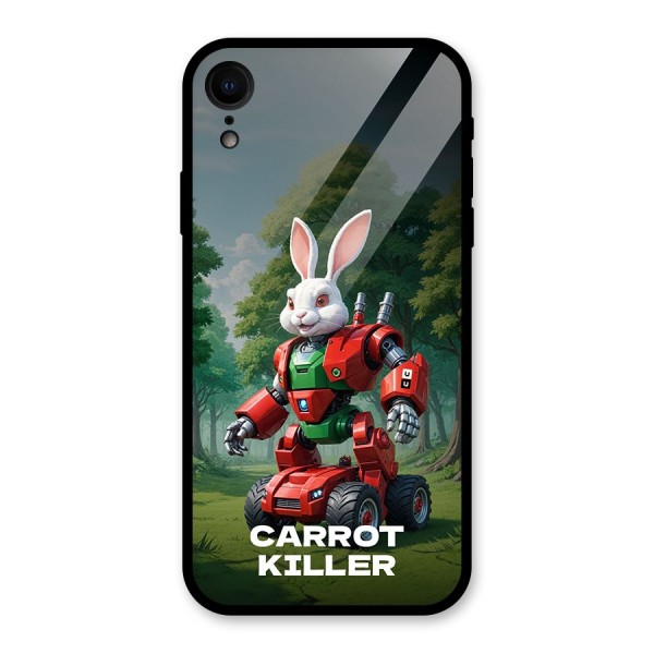 Carrot Killer Glass Back Case for iPhone XR
