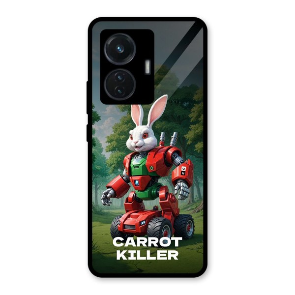 Carrot Killer Glass Back Case for iQOO Z6 44W