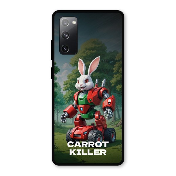 Carrot Killer Metal Back Case for Galaxy S20 FE 5G