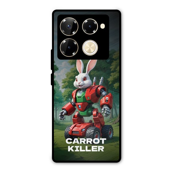 Carrot Killer Metal Back Case for Infinix Note 40 Pro
