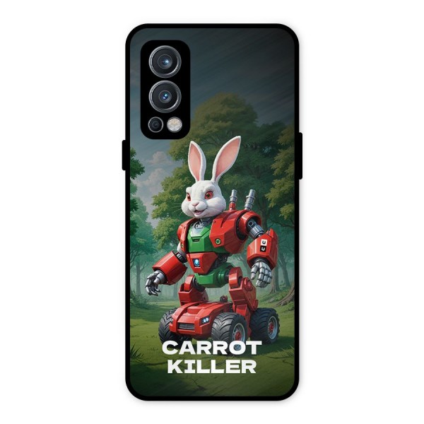 Carrot Killer Metal Back Case for OnePlus Nord 2 5G