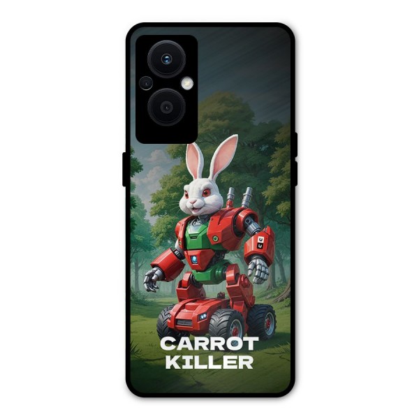 Carrot Killer Metal Back Case for Oppo F21s Pro 5G