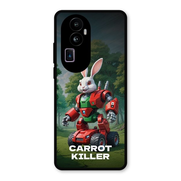 Carrot Killer Metal Back Case for Oppo Reno10 Pro Plus