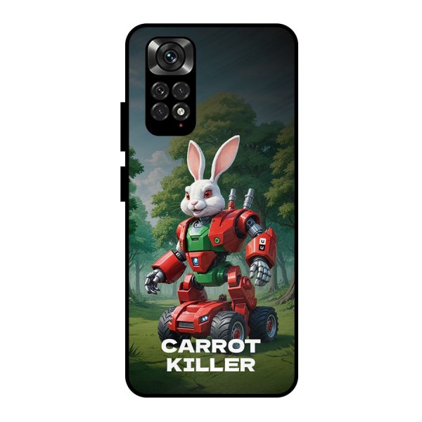 Carrot Killer Metal Back Case for Redmi Note 11 Pro