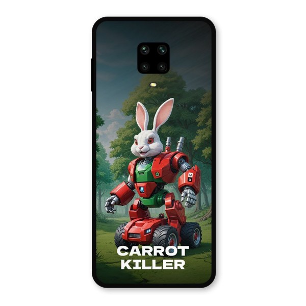 Carrot Killer Metal Back Case for Redmi Note 9 Pro Max