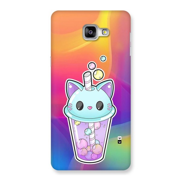 Cat Drink Back Case for Galaxy A9