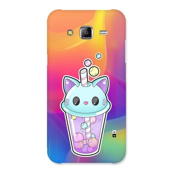 Cat Drink Back Case for Galaxy J5