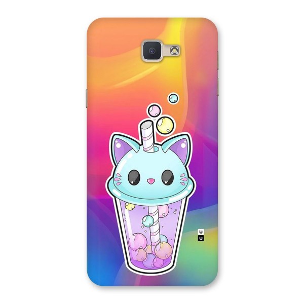 Cat Drink Back Case for Galaxy J5 Prime