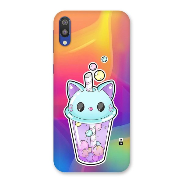 Cat Drink Back Case for Galaxy M10