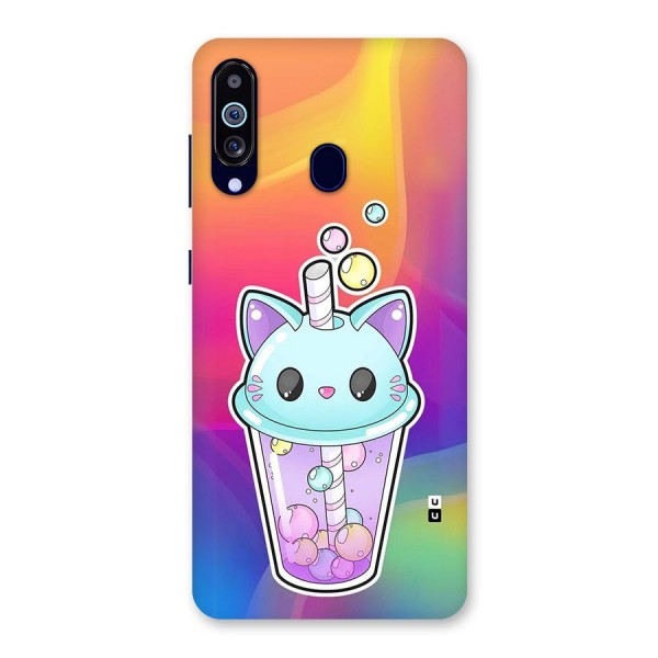 Cat Drink Back Case for Galaxy M40