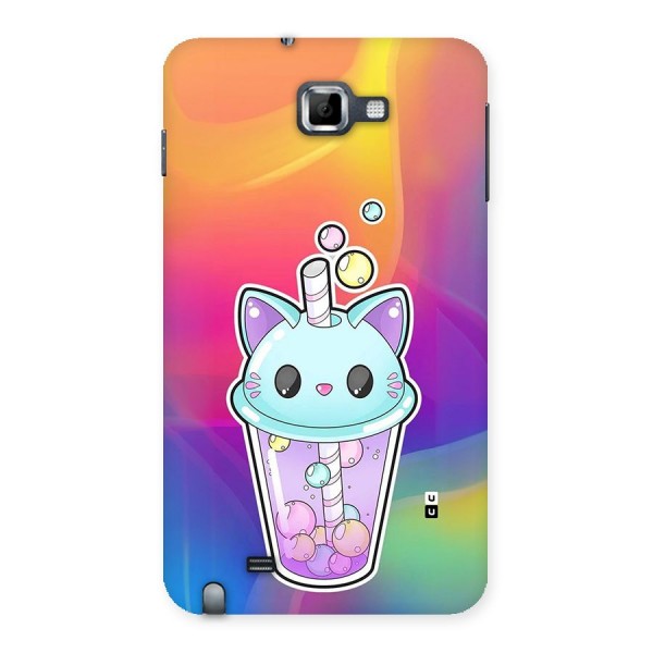 Cat Drink Back Case for Galaxy Note