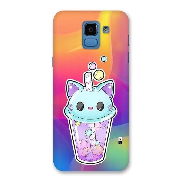 Cat Drink Back Case for Galaxy On6