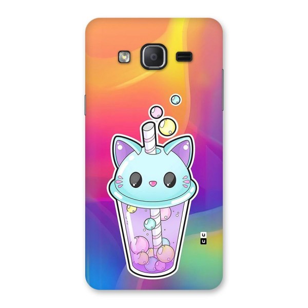 Cat Drink Back Case for Galaxy On7 2015