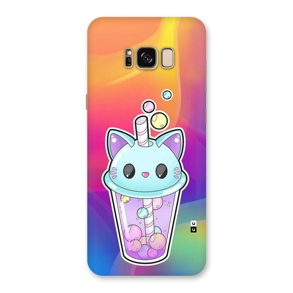 Cat Drink Back Case for Galaxy S8 Plus
