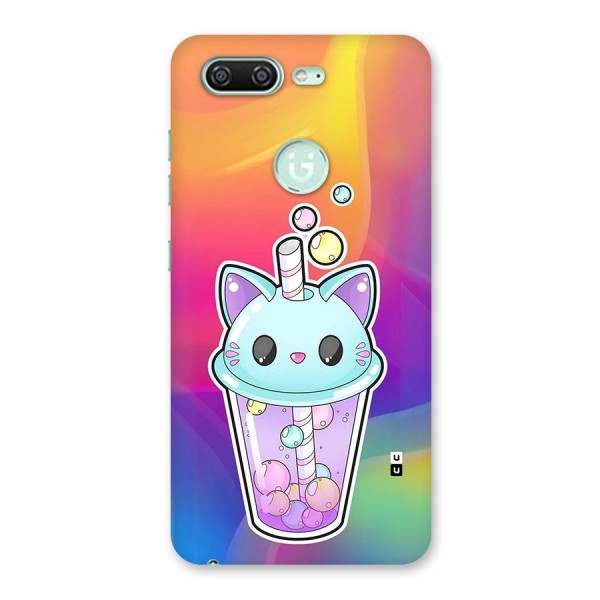 Cat Drink Back Case for Gionee S10