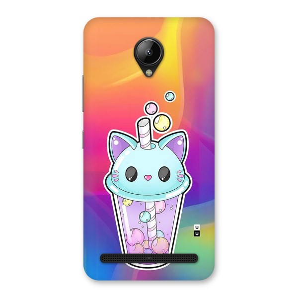 Cat Drink Back Case for Lenovo C2