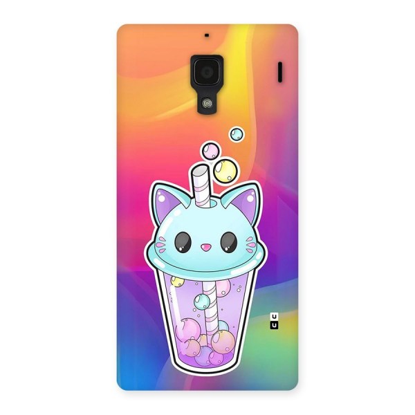 Cat Drink Back Case for Redmi 1s