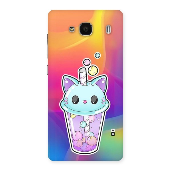 Cat Drink Back Case for Redmi 2s