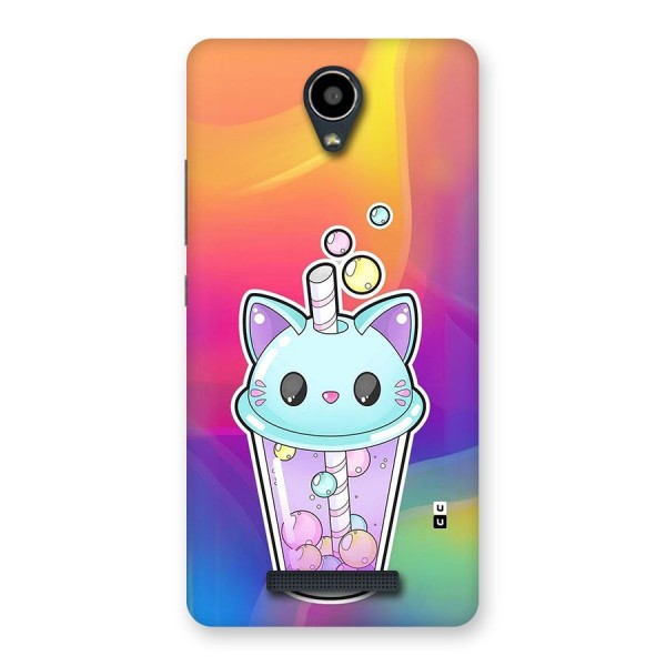 Cat Drink Back Case for Redmi Note 2