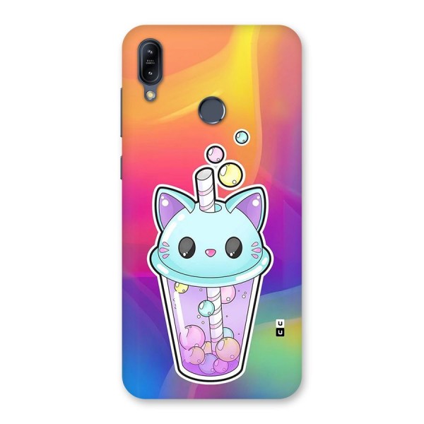 Cat Drink Back Case for Zenfone Max M2