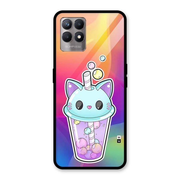 Cat Drink Glass Back Case for Realme Narzo 50