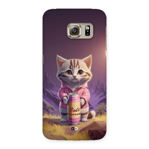 Cat Holding Can Back Case for Galaxy S6 edge