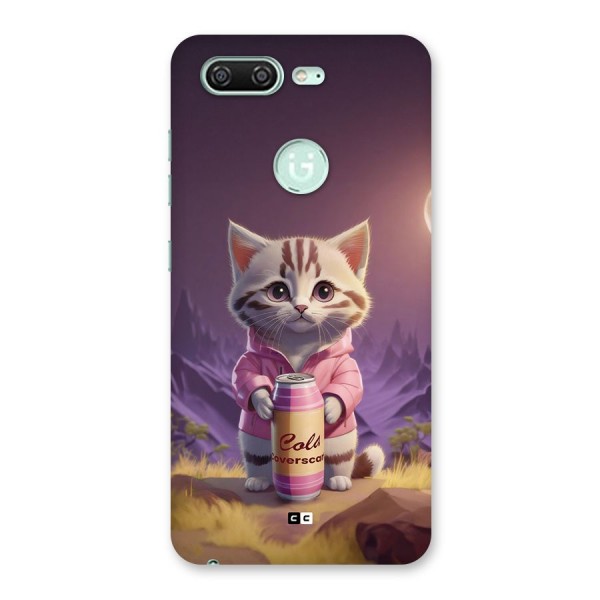 Cat Holding Can Back Case for Gionee S10