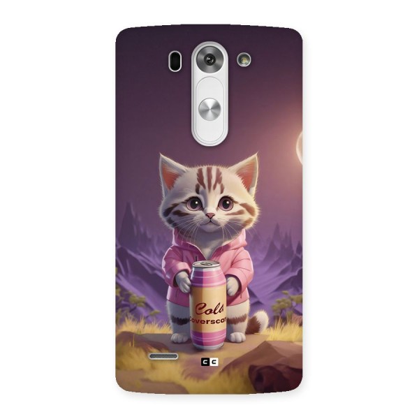 Cat Holding Can Back Case for LG G3 Mini