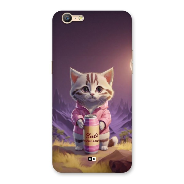 Cat Holding Can Back Case for Oppo A39