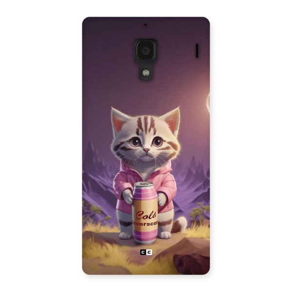 Cat Holding Can Back Case for Redmi 1s