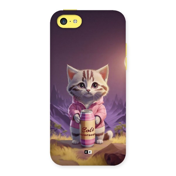 Cat Holding Can Back Case for iPhone 5C