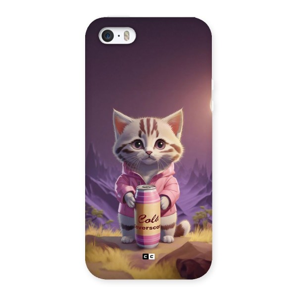Cat Holding Can Back Case for iPhone 5 5s
