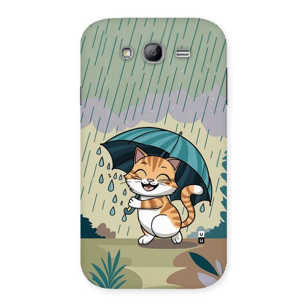 Cat In Rain Back Case for Galaxy Grand Neo Plus
