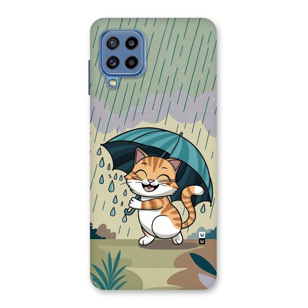 Cat In Rain Back Case for Galaxy M32