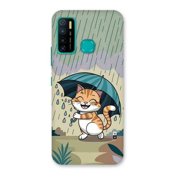 Cat In Rain Back Case for Infinix Hot 9 Pro