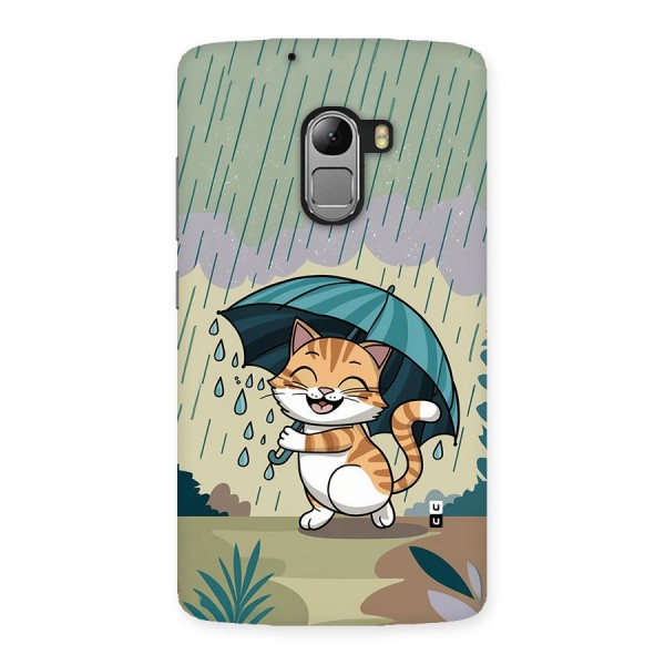 Cat In Rain Back Case for Lenovo K4 Note