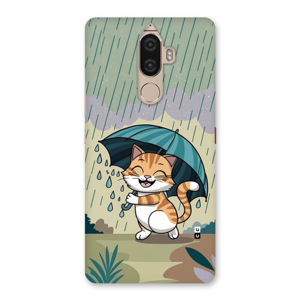 Cat In Rain Back Case for Lenovo K8 Note