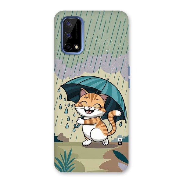 Cat In Rain Back Case for Realme Narzo 30 Pro