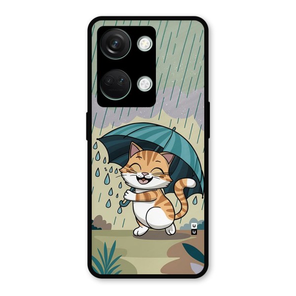 Cat In Rain Metal Back Case for OnePlus Nord 3