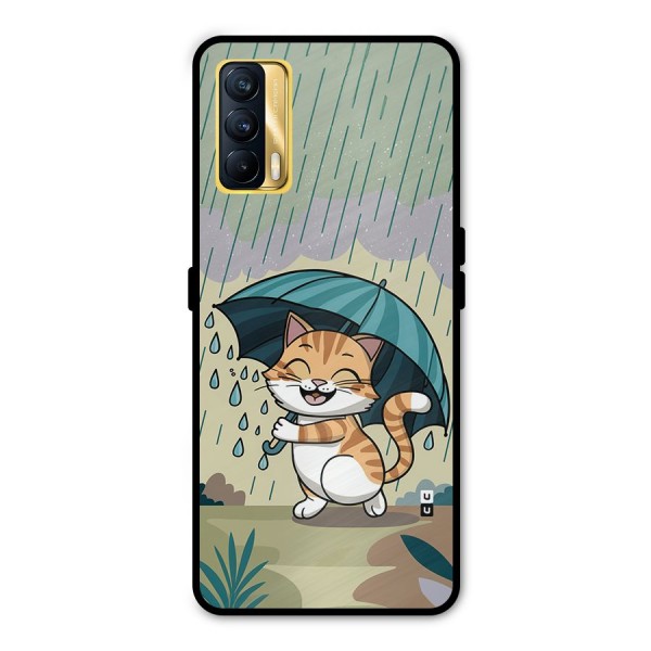 Cat In Rain Metal Back Case for Realme X7