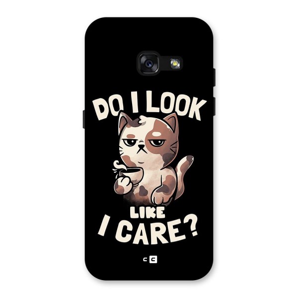 Cat Look Like Care Back Case for Galaxy A3 (2017)