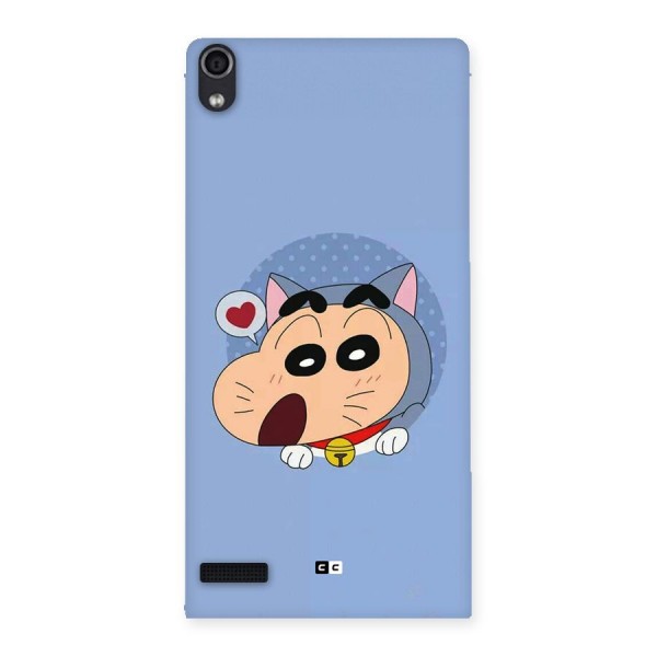 Cat Shinchan Back Case for Ascend P6