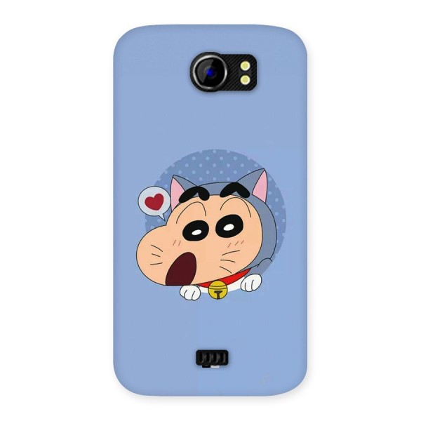 Cat Shinchan Back Case for Canvas 2 A110